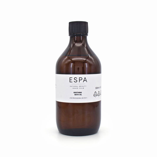 ESPA Soothing Bath Oil 500ml - Missing Box & Imperfect Container