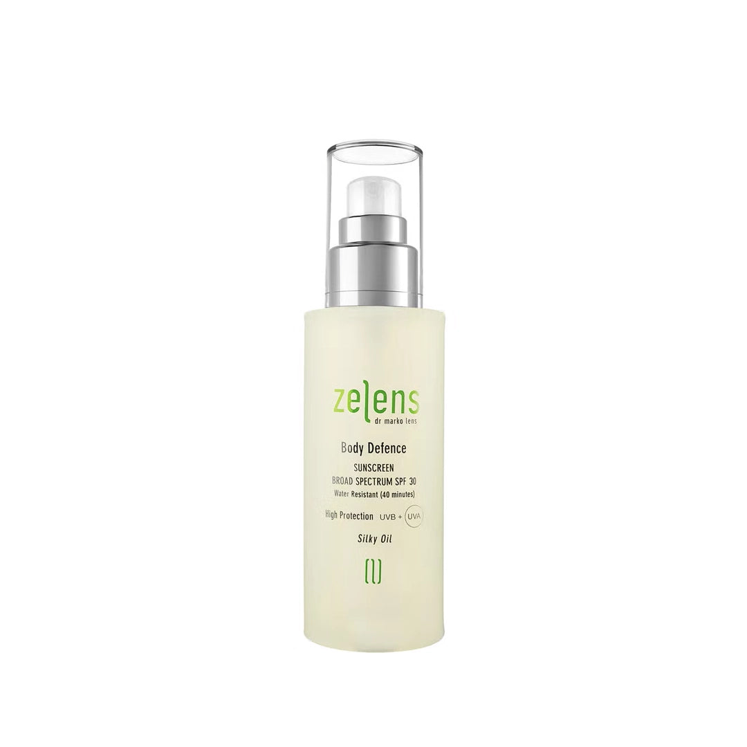 Zelens Body Defence Sunscreen SPF 30 125ml - Imperfect Box
