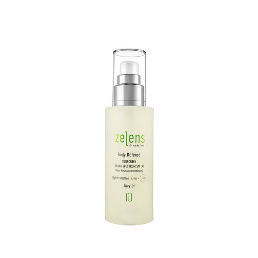 Zelens Body Defence Sunscreen SPF 30 125ml - Imperfect Box