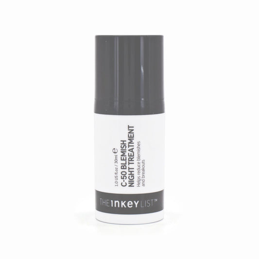 The Inkey List C-50 Blemish Night Treatment 30ml - Imperfect Box