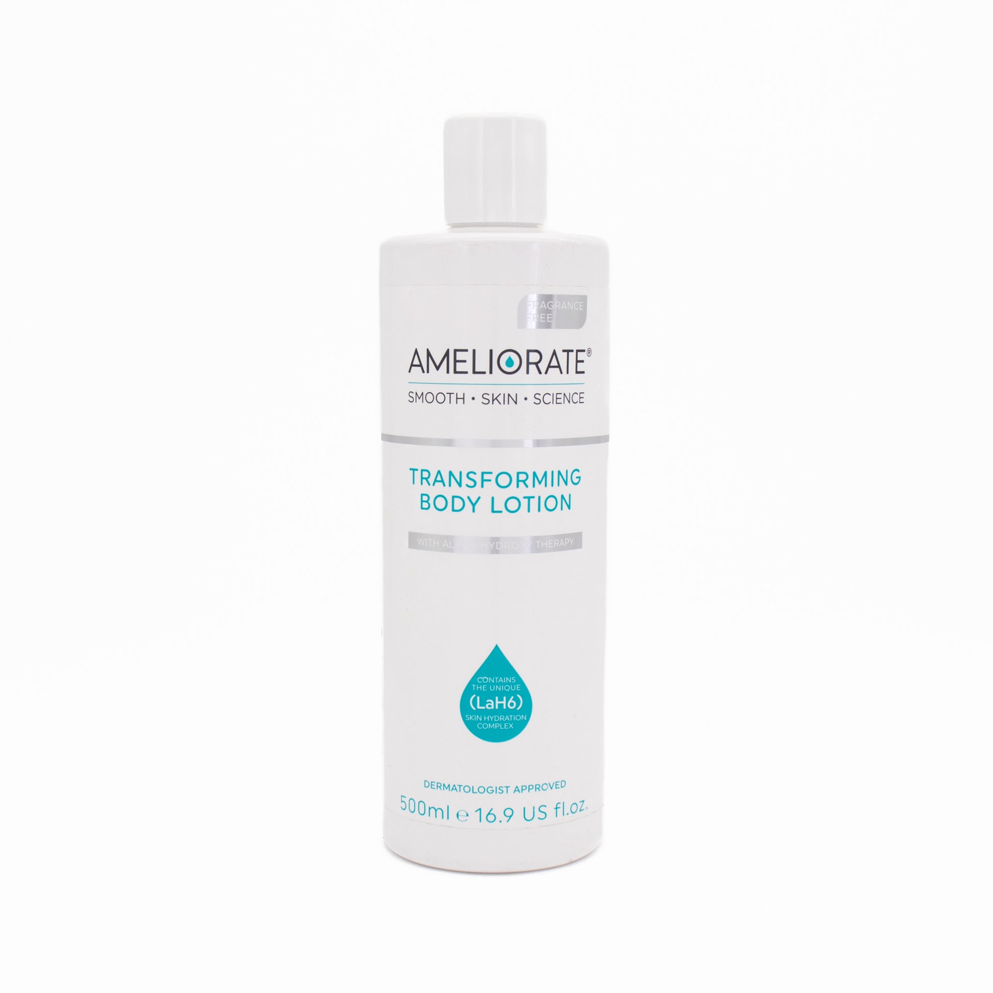 Ameliorate Transforming Body Lotion 500ml Fragrance Free - Missing Pump Top - This is Beauty UK