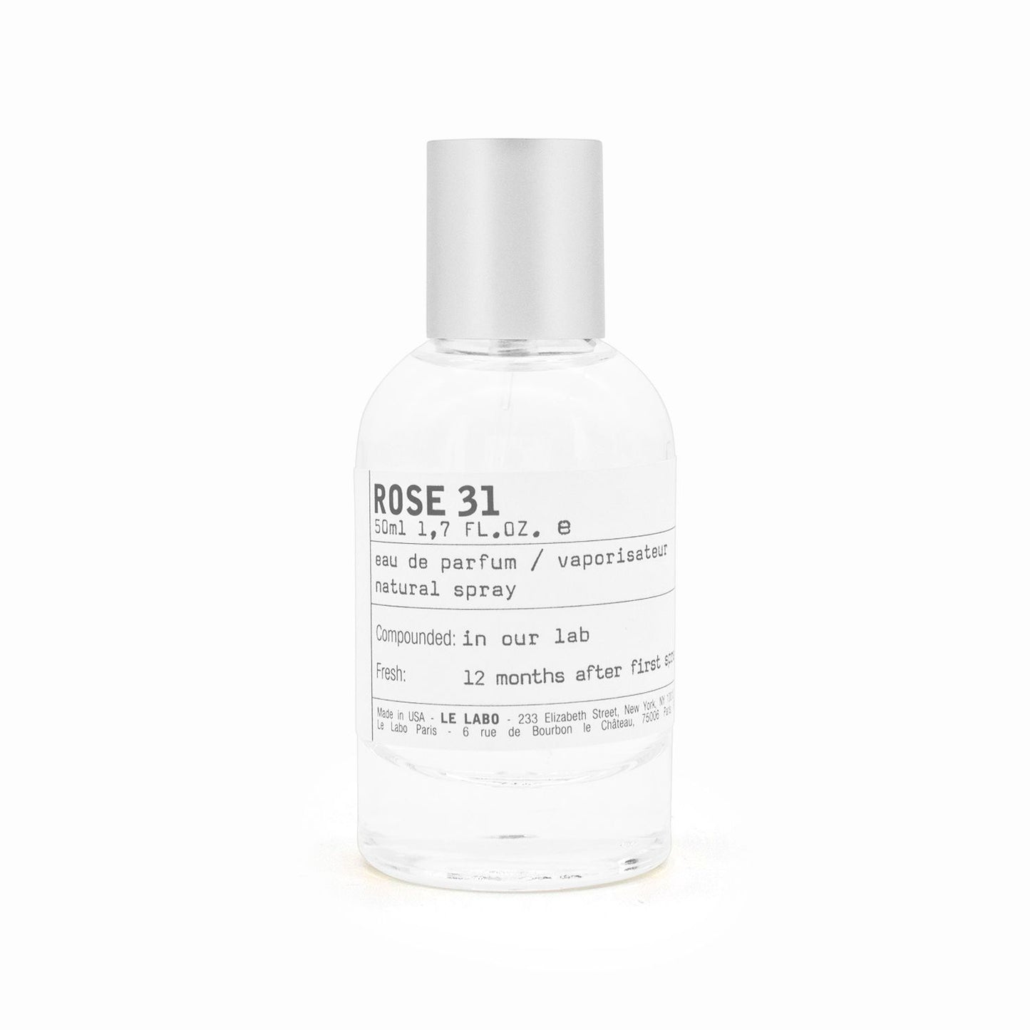 Le Labo Rose 31 Eau De Parfum Natural Spray 50ml - Missing Box