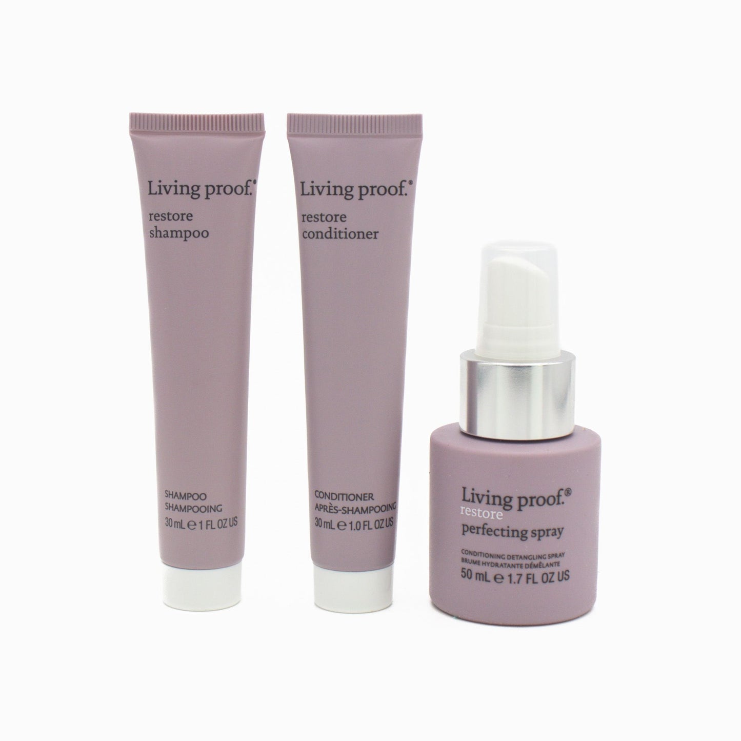 Living Proof Hydration and Repair Mini Transformation Kit - Imperfect Box